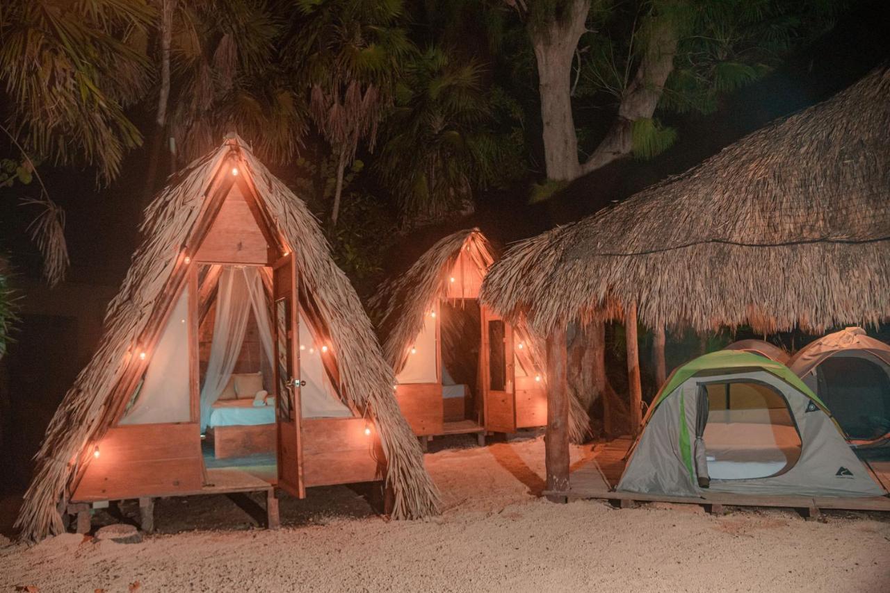 Mapache Hostel & Camping جزيرة هول بوكس المظهر الخارجي الصورة