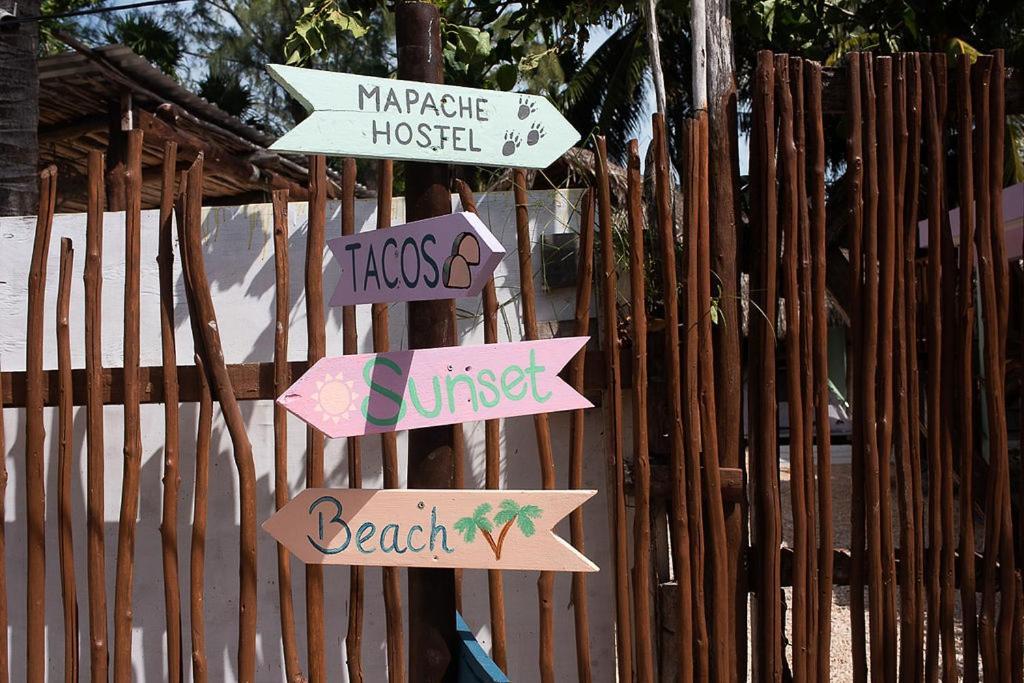 Mapache Hostel & Camping جزيرة هول بوكس المظهر الخارجي الصورة