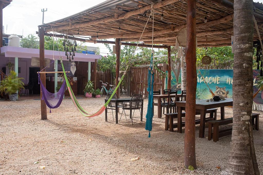 Mapache Hostel & Camping جزيرة هول بوكس المظهر الخارجي الصورة