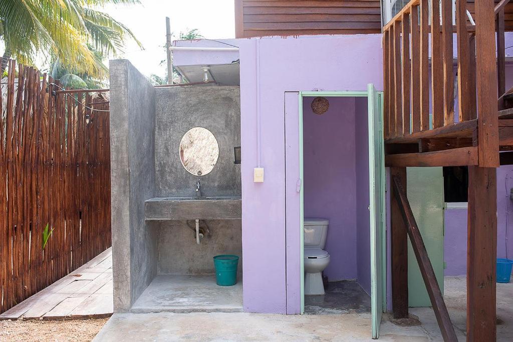 Mapache Hostel & Camping جزيرة هول بوكس المظهر الخارجي الصورة